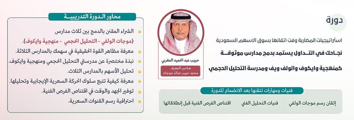 صورة دورة استراتيجيات المضاربة وفن اتقانها في سوق المال السعودي